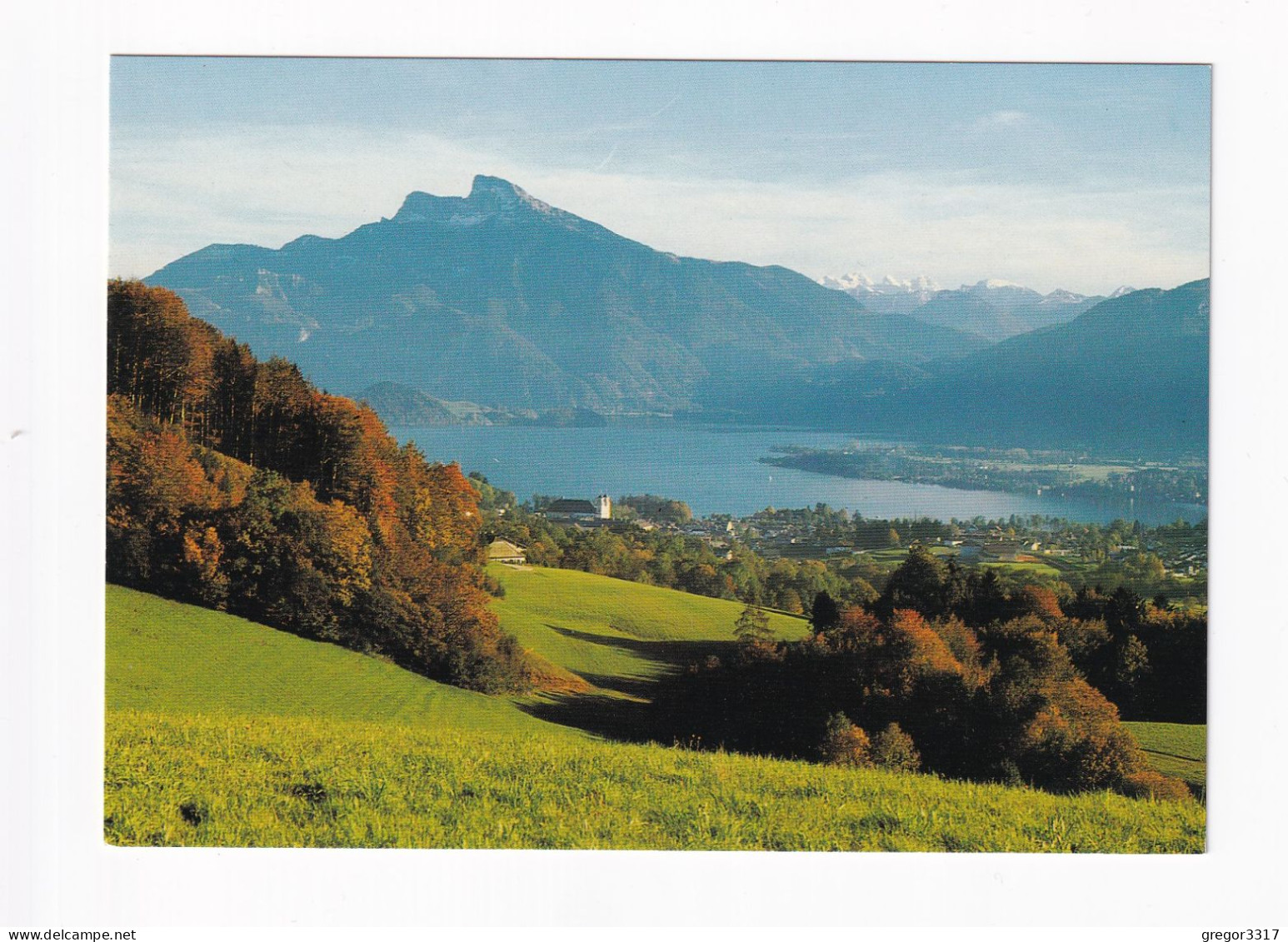 E5350) MONDSEE Mit Schafberg Und Dachstein - Mondsee