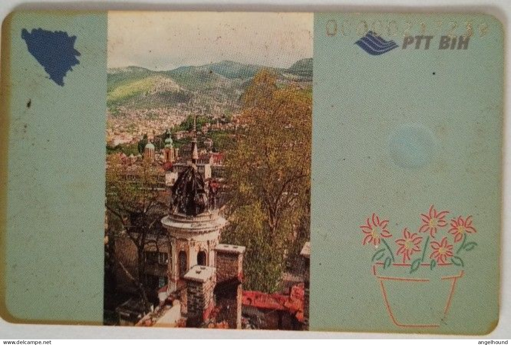 Bosnia 400 Units Chip Card - Sarajevo - Bosnia