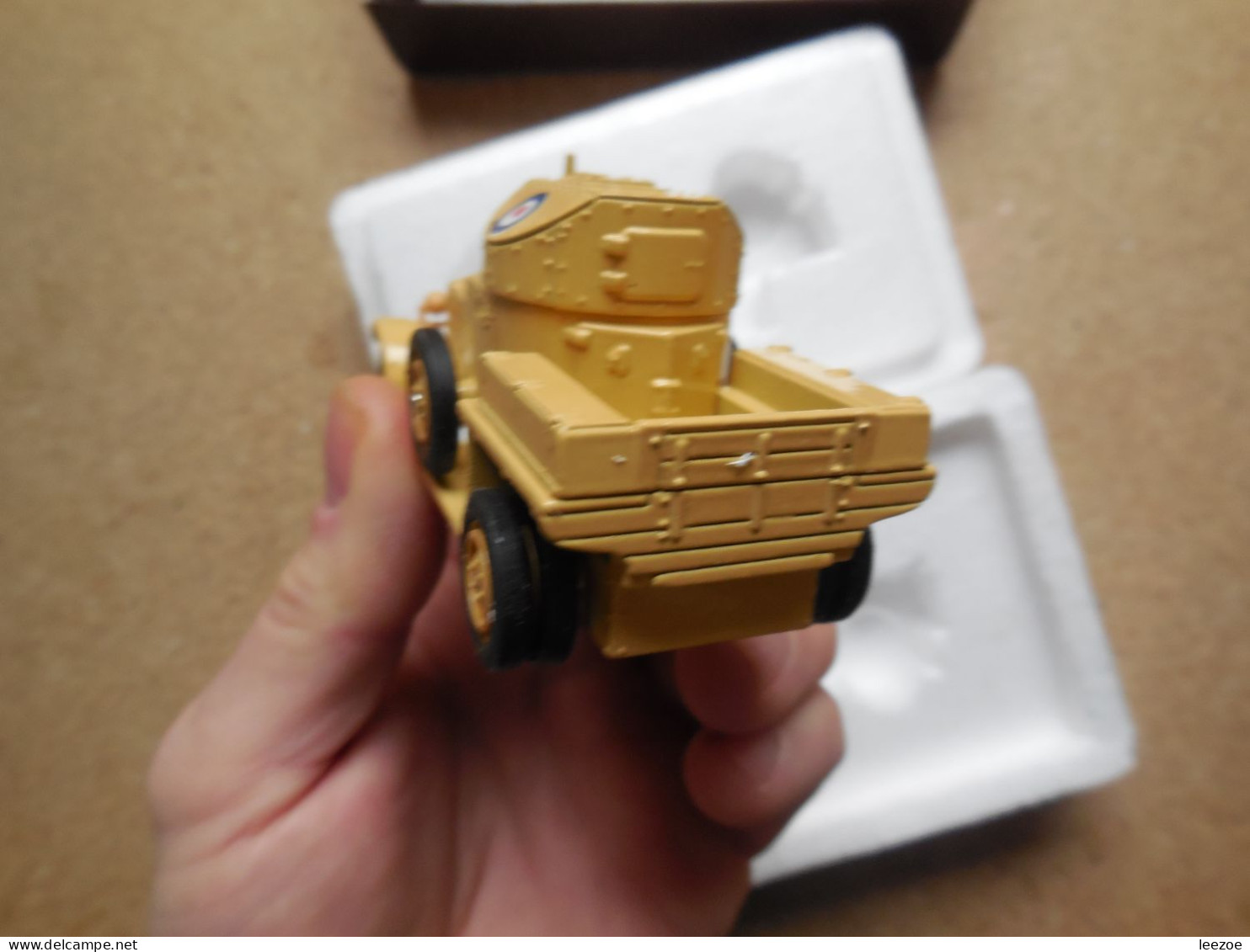 Matchbox véhicule blindé BRITANNIQUE ROLLS-ROYCE ARMOURED CAR..SPECIALE EDITION LIMITEE...N5