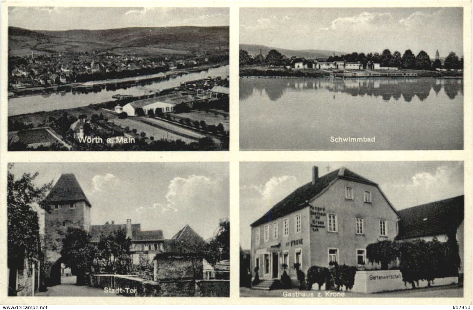 Wörth Am Main - Gasthaus Zur Krone - Miltenberg A. Main