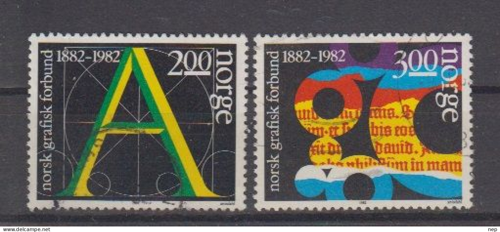 NOORWEGEN - Michel - 1982 - Nr 872/73 - Gest/Obl/Us - Usados