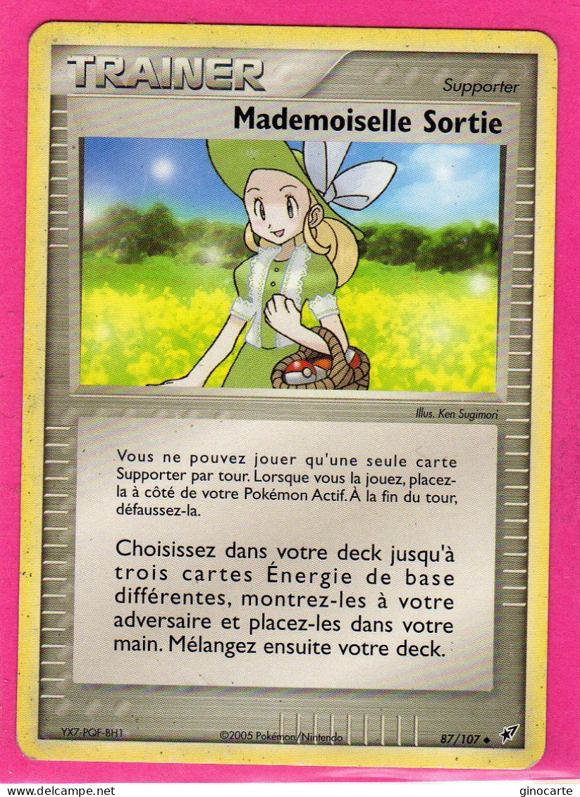 Carte Pokemon 2005 Ex Deoxys 87/107 Mademoiselle Sortie Occasion - Ex