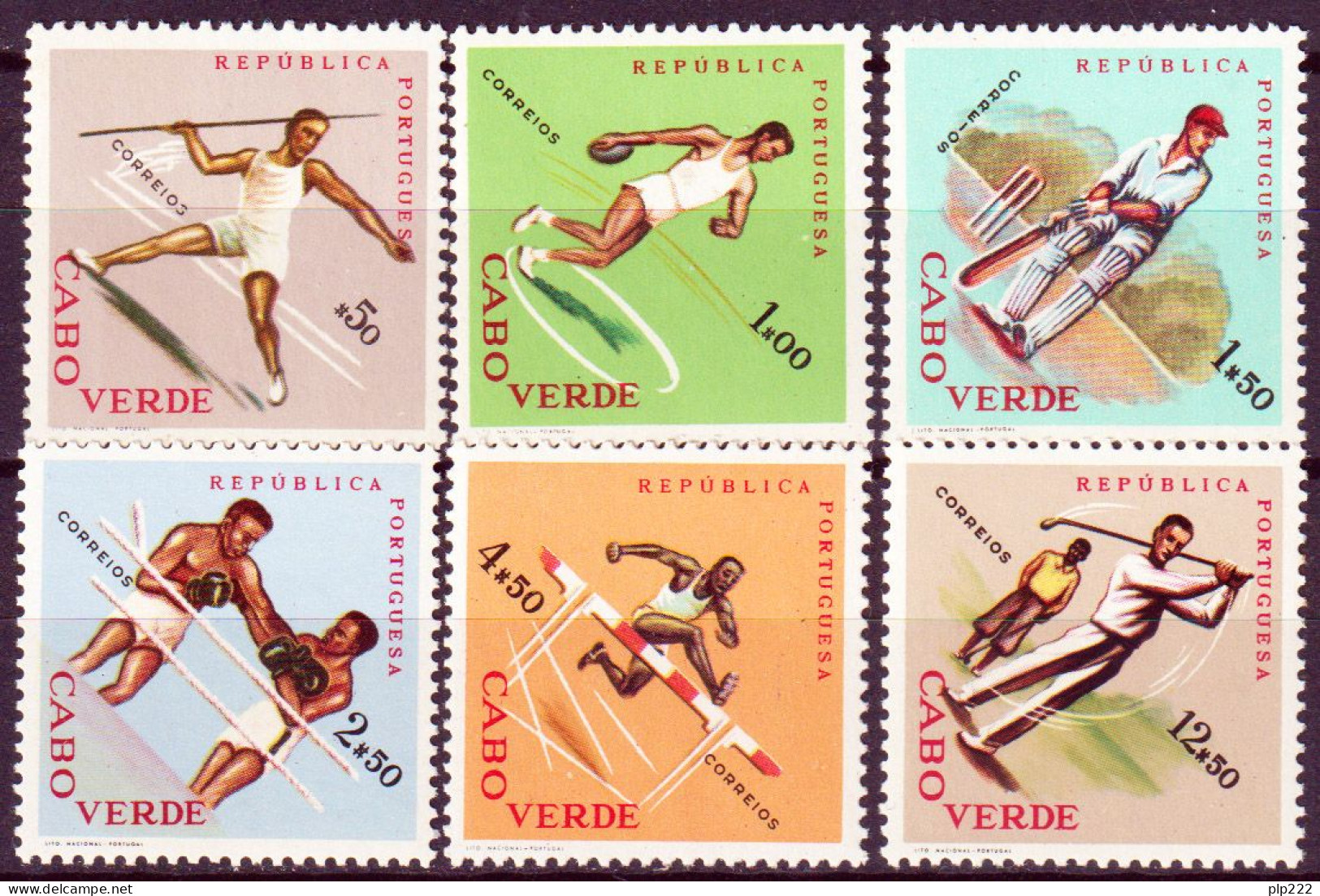 Capo Verde 1962 Y.T.315/20 **/MNH VF/F - Cape Verde