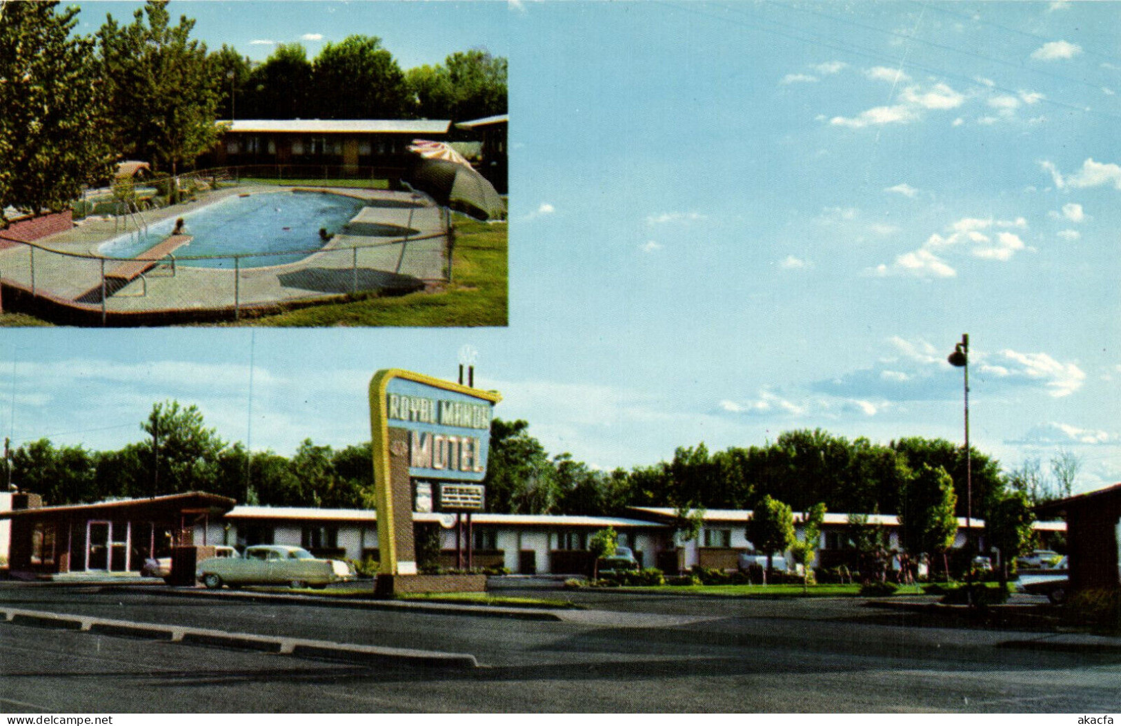 PC US, ROYAL MANOR MOTEL, CARLSBAD, NEW MEXICO, MODERN Postcard (b52393) - Other & Unclassified