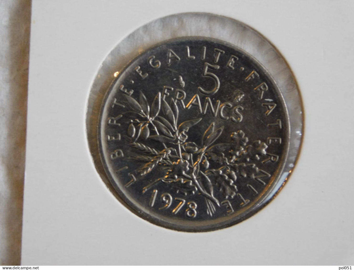 France 5 Francs 1978 SEMEUSE (913) - 5 Francs