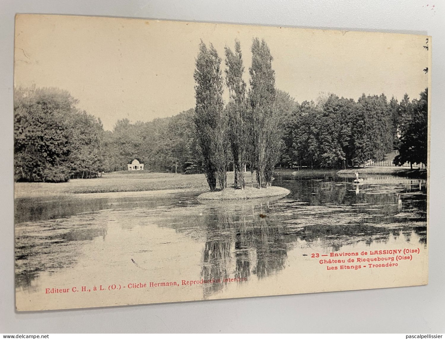 CPA - 60 - LASSIGNY - Environs De LASSIGNY - Château De Ricquebourg - Les Etangs - Lassigny