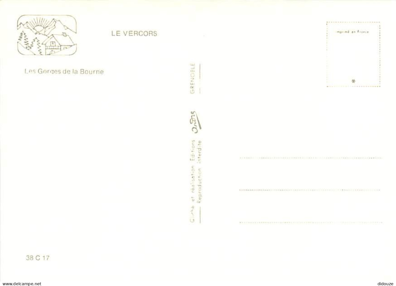 38 - Isère - Le Vercors - Les Gorges De La Bourne - Multivues - Carte Neuve - CPM - Voir Scans Recto-Verso - Vercors