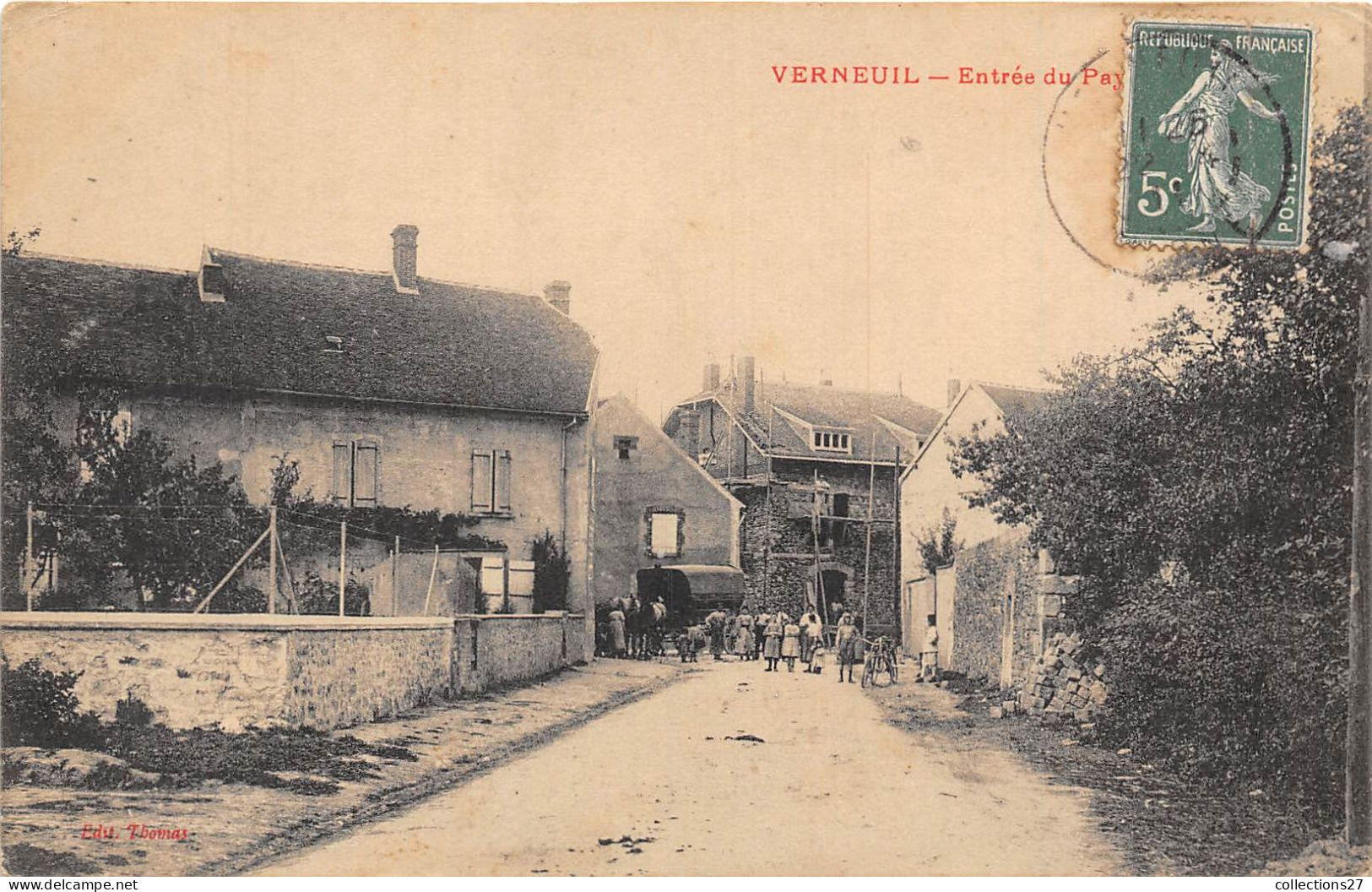 27-VERNEUIL- ENTREE DU PAYS - Verneuil-sur-Avre