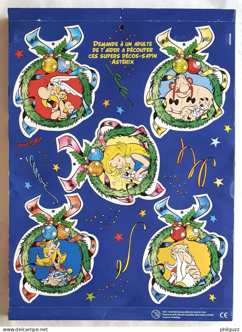 CALENDRIER DE L'AVENT JACQUOT ASTERIX CADEAUX 2007 Vide - UDERZO GOSCINNY - Agendas & Calendriers