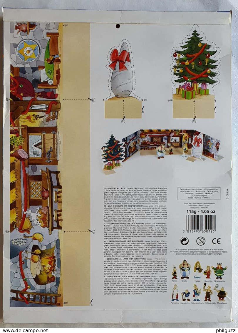 CALENDRIER DE L'AVENT JACQUOT ASTERIX SAPIN CADEAUX 2003 Vide - UDERZO GOSCINNY - Agenda & Kalender