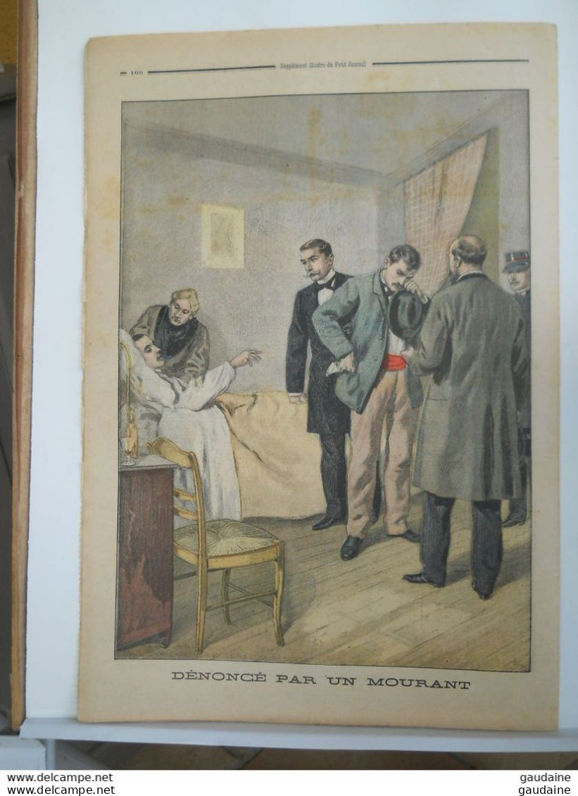 LE PETIT JOURNAL N° 496 - 20 MAI 1900 - UN ANGLAIS IRASCIBLE - EXPOSITION 1900 PAVILLON DE L'AUTRICHE - Le Petit Journal