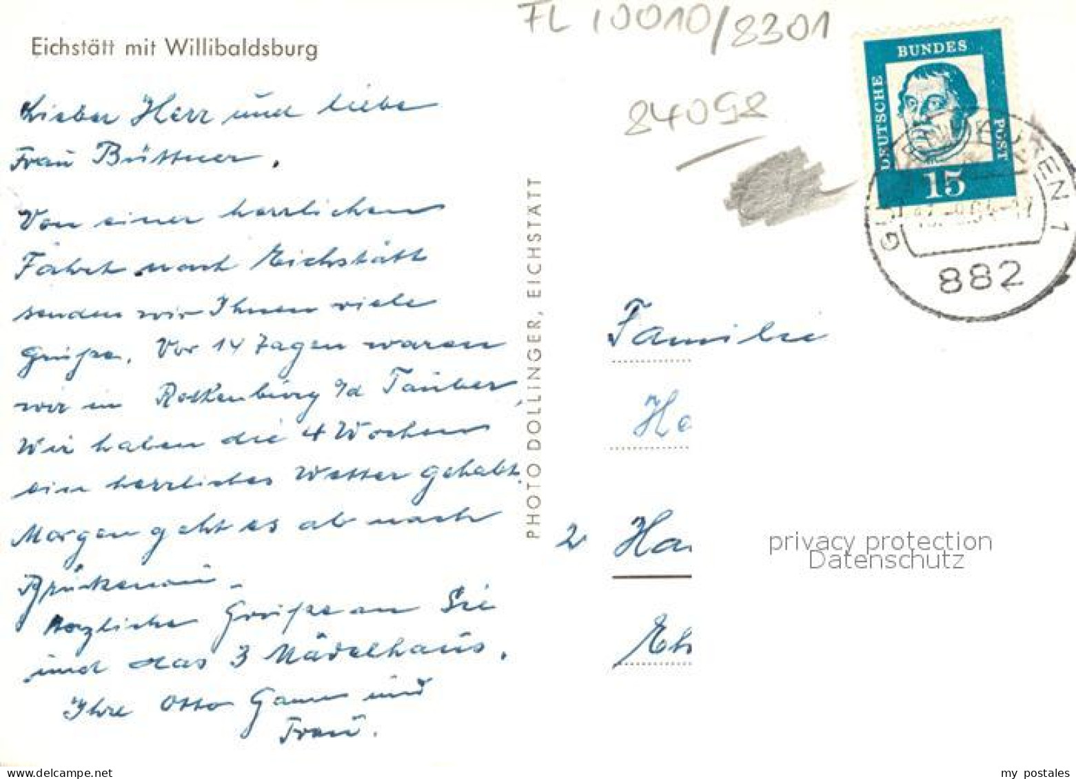 73280137 Eichstaett Oberbayern Willibaldsburg Eichstaett Oberbayern - Eichstätt