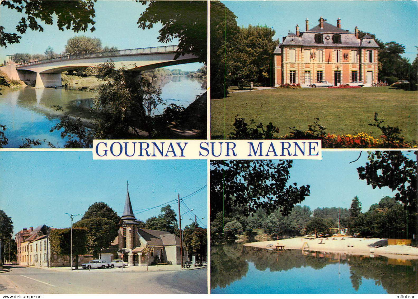 93* GOURNAY S/MARNE  Multi-vues (CPM 10x15cm)    RL19,0581 - Gournay Sur Marne