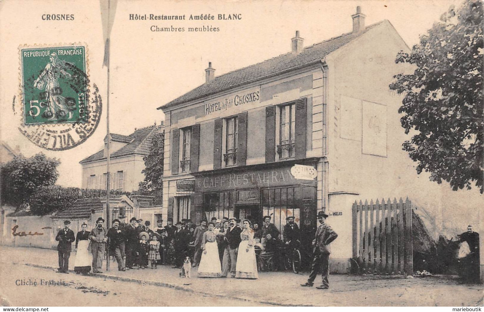 Crosnes – Hôtel Restaurant Amédée Blanc  - Crosnes (Crosne)