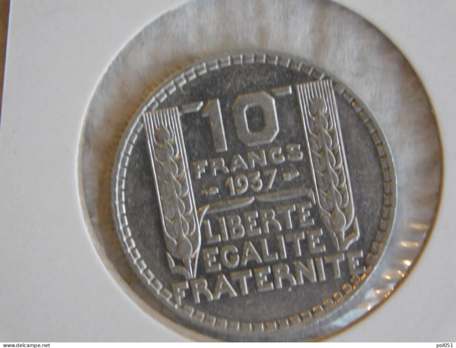 France 10 Francs 1937 TURIN (945) Argent Silver - 10 Francs