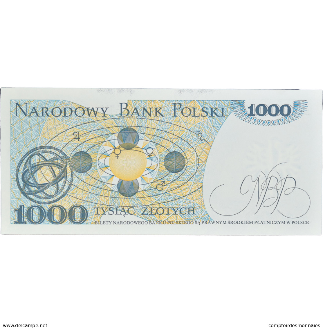 Billet, Pologne, 1000 Zlotych, 1982, 1982-06-01, KM:146c, SPL - Polen