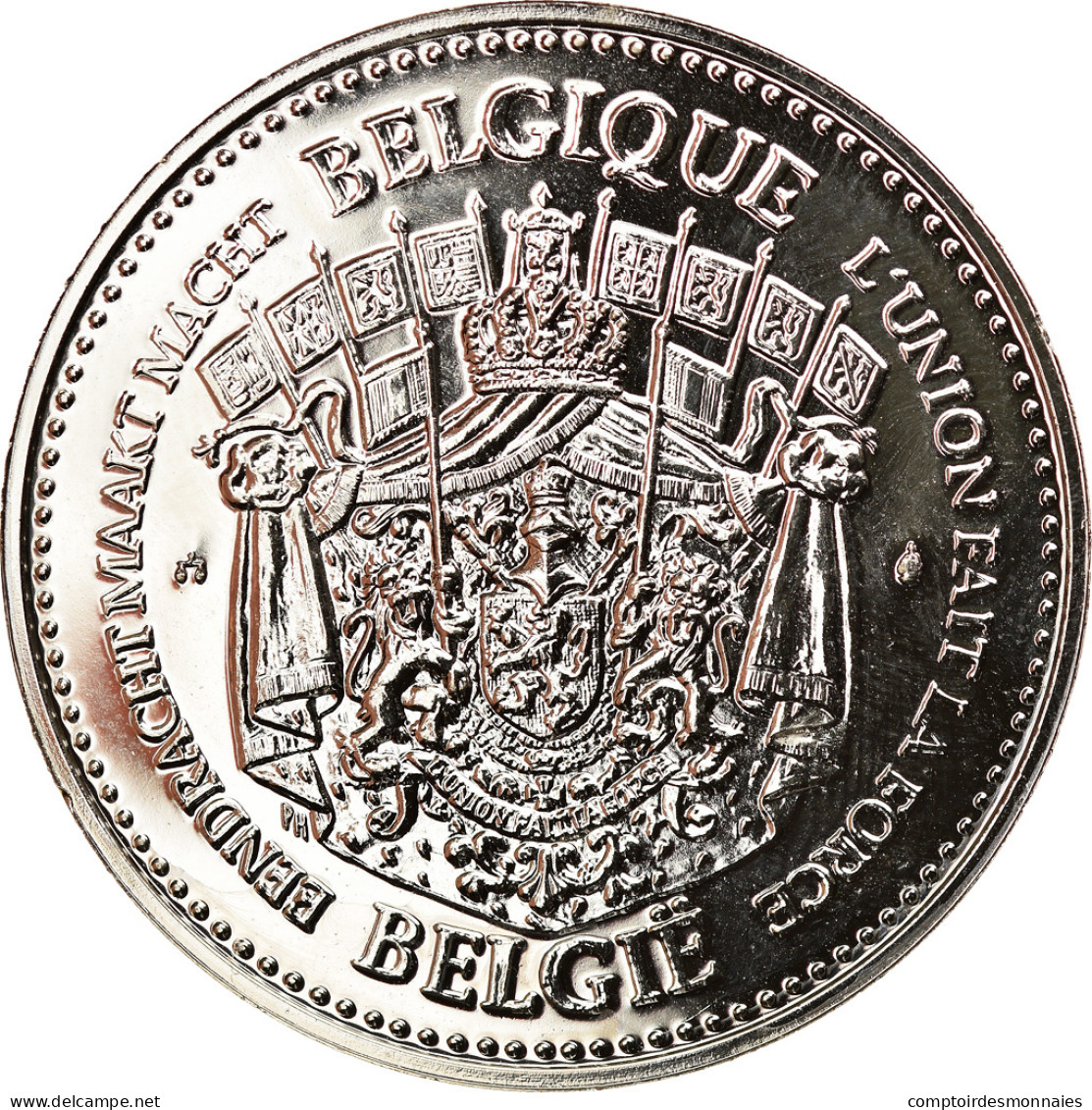 Belgique, Médaille, Peter Paul Rubens, Arts & Culture, SPL, Copper-nickel - Autres & Non Classés