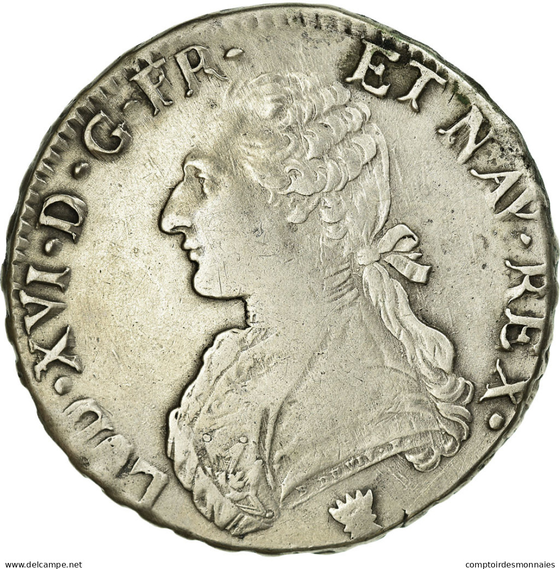 Monnaie, France, Louis XVI, Écu Aux Branches D'olivier, Ecu, 1784, Limoges - 1774-1791 Lodewijjk XVI