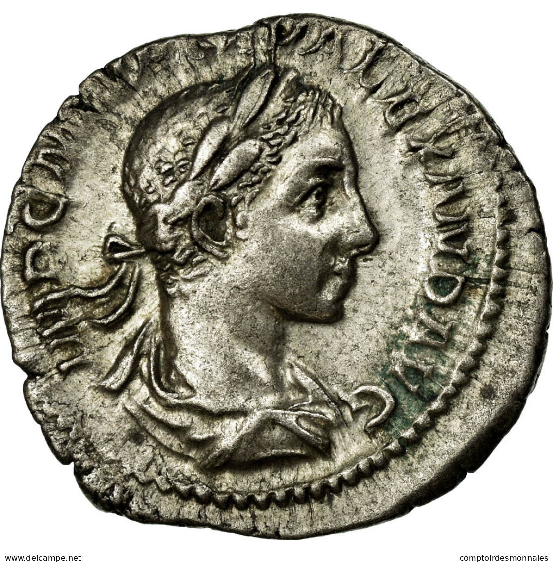 Monnaie, Alexandre Sévère, Denier, TTB+, Argent, Cohen:183 - The Severans (193 AD Tot 235 AD)