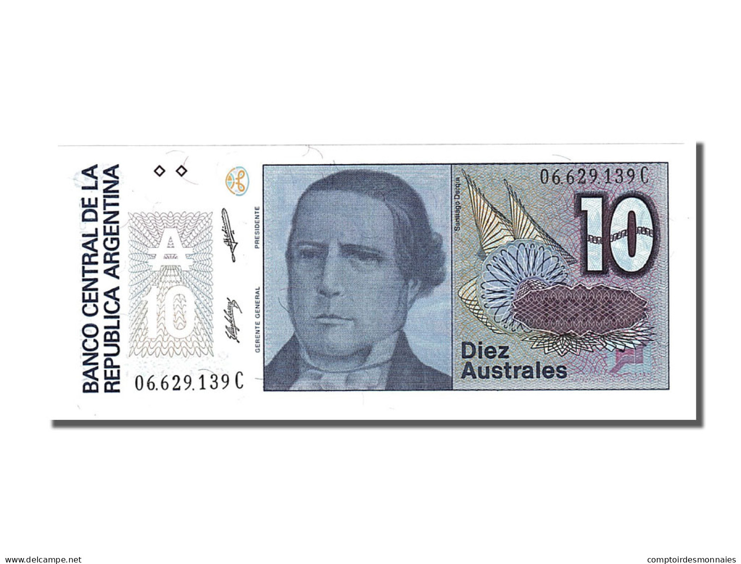 Billet, Argentine, 10 Australes, 1985, NEUF - Argentinien