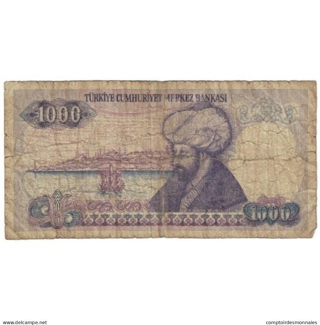 Billet, Turquie, 1000 Lira, 1970, 1970-01-14, KM:191, AB - Türkei