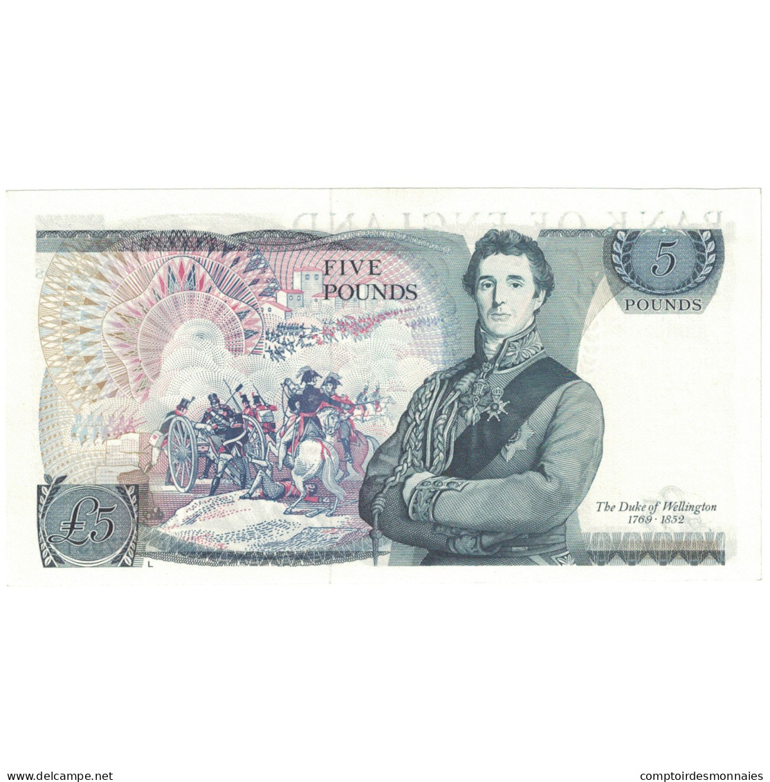 Billet, Grande-Bretagne, 5 Pounds, 1973, KM:378b, SPL - 5 Pounds