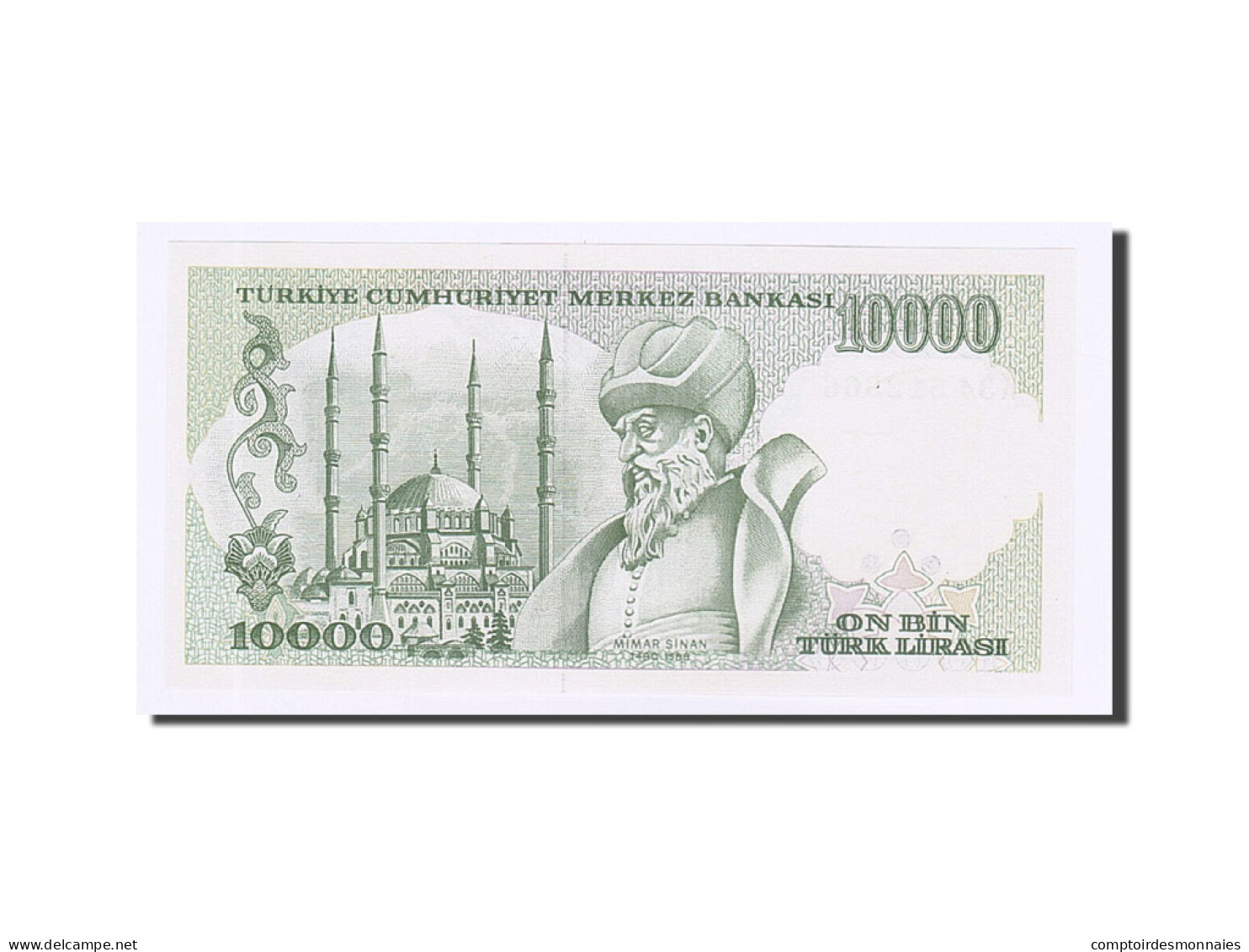 Billet, Turquie, 10,000 Lira, L.1970 (1982), 1970-01-14, KM:199, NEUF - Türkei
