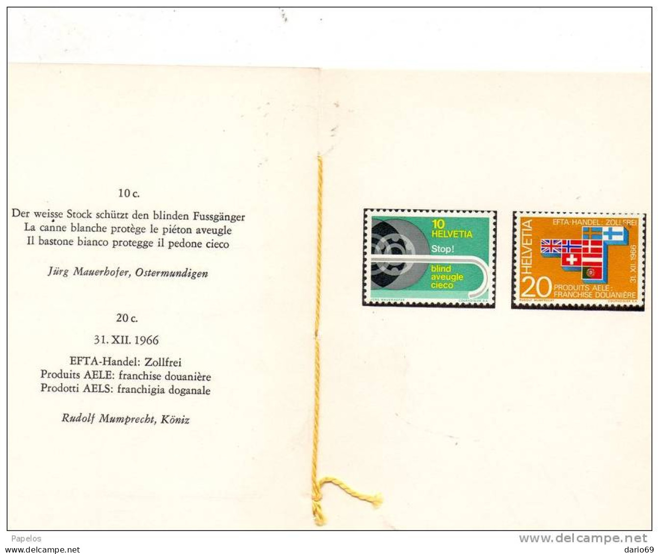 1967  FRANCOBOLLI SPECIALI - Unused Stamps