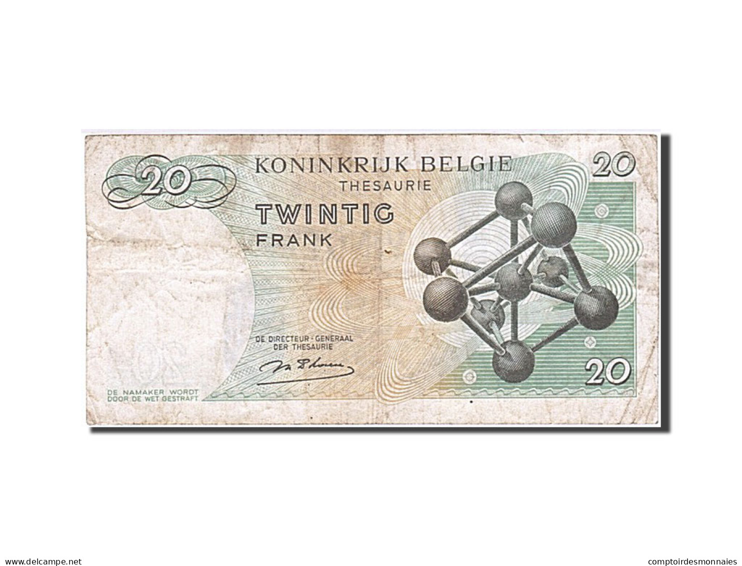 Billet, Belgique, 20 Francs, 1964, 1964-06-15, TB - Autres & Non Classés