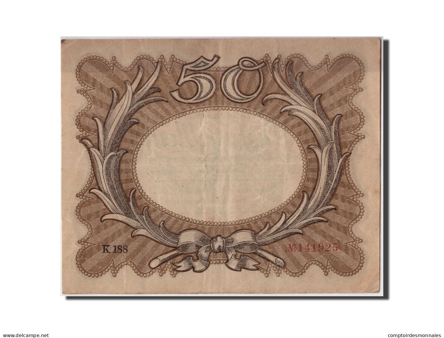 Billet, Allemagne, 50 Mark, 1918, 1918-11-30, TTB - 50 Mark