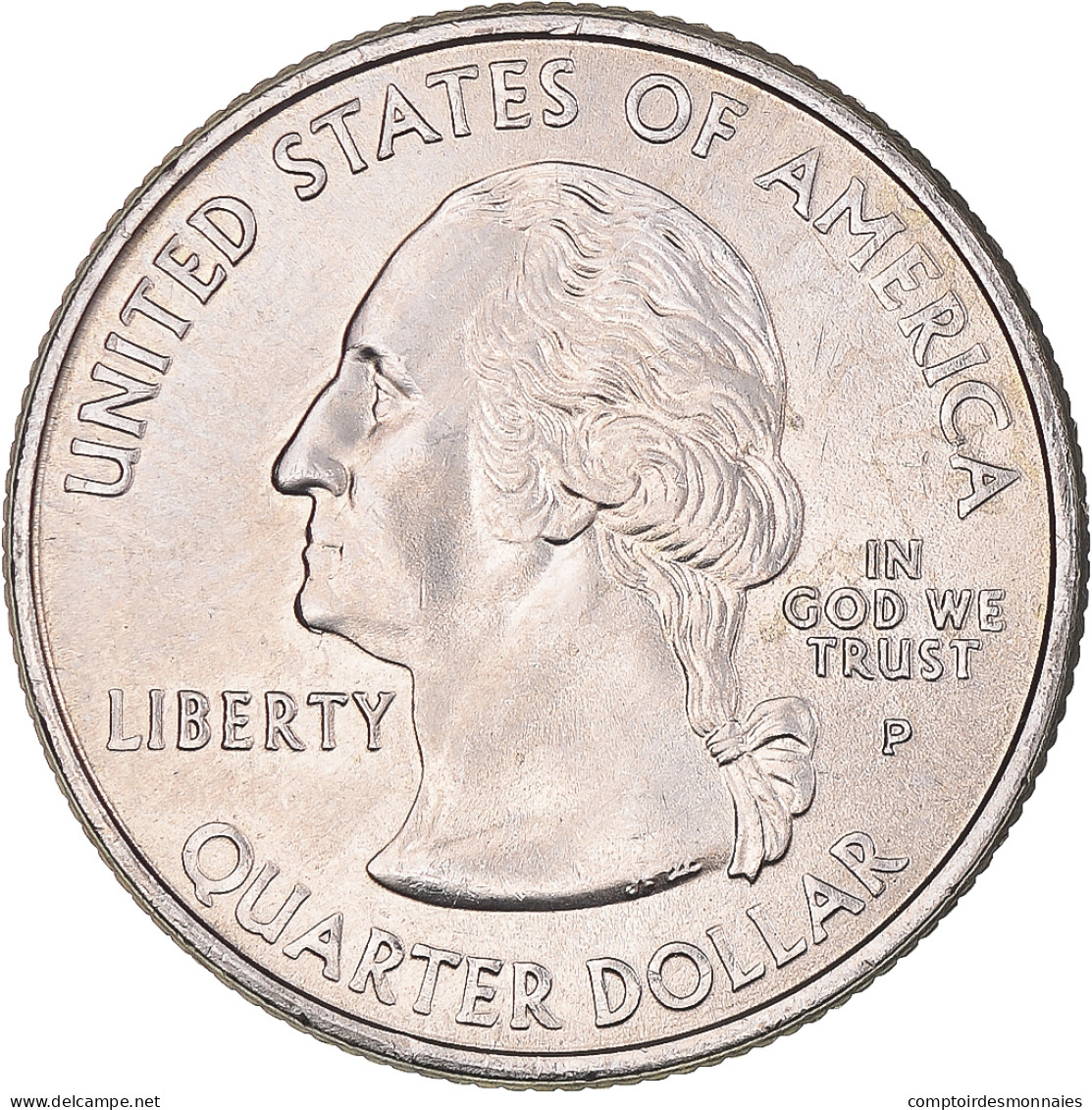 Monnaie, États-Unis, Quarter Dollar, Quarter, 2002, U.S. Mint, Philadelphie - 1999-2009: State Quarters