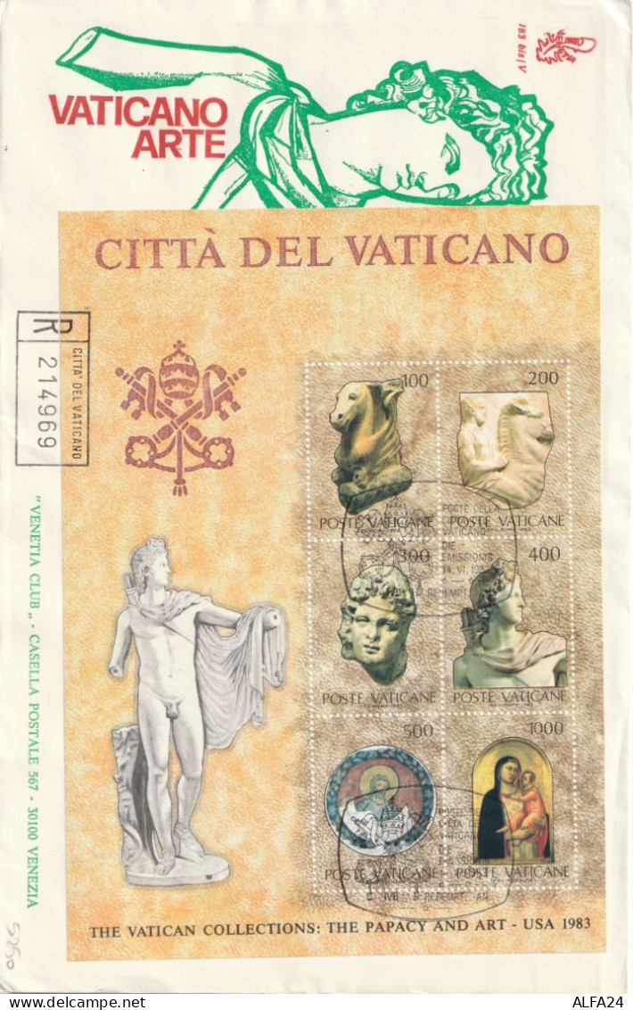 FDC VATICANO 1988 -FORMATO GRANDE (XT2842 - FDC