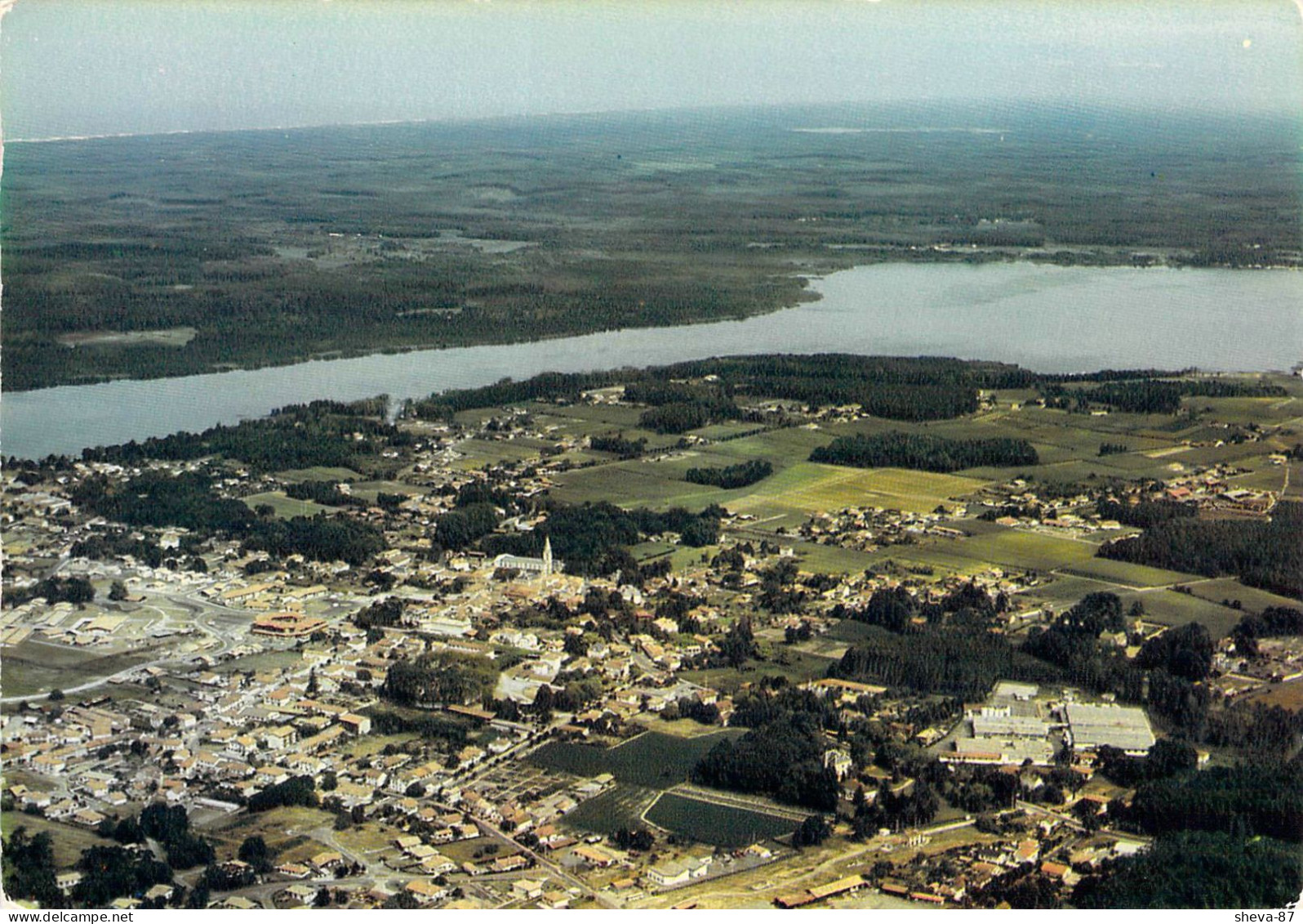 40 - Soustons - Vue Aérienne Générale - Le Lac - Soustons