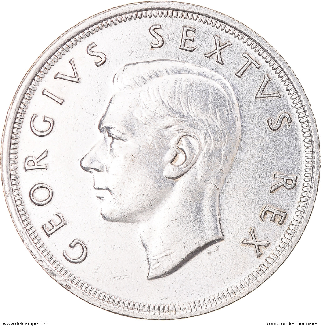 Monnaie, Afrique Du Sud, George VI, 5 Shillings, 1952, Pretoria, TTB+, Argent - Sudáfrica