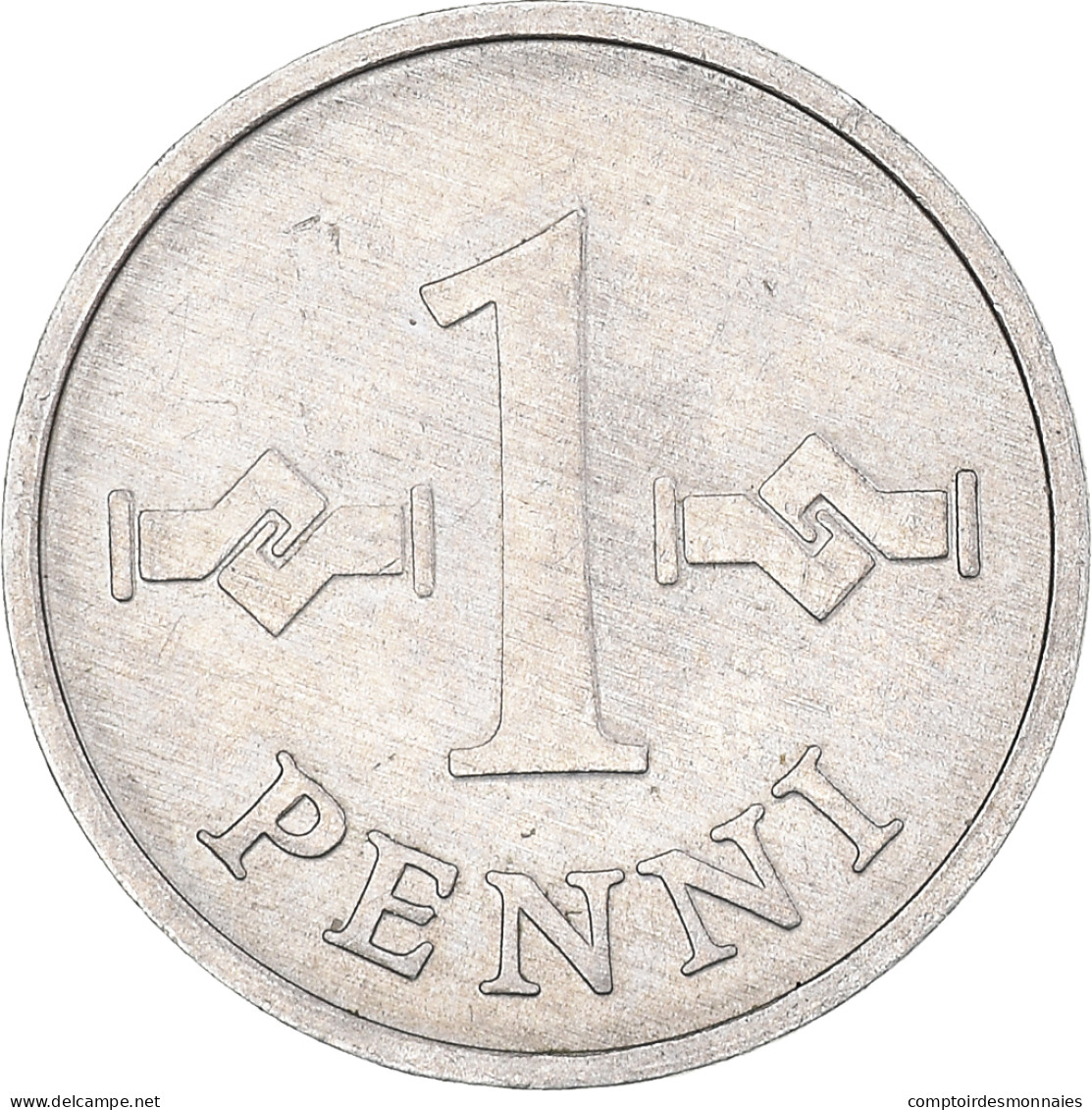 Monnaie, Finlande, Penni, 1977, TTB+, Aluminium, KM:44a - Finland