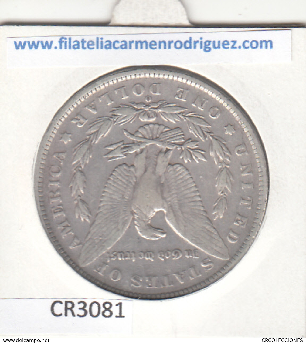 CR3081 MONEDA ESTADOS UNIDOS 1 DOLAR 1889 BC PLATA  - Autres – Amérique