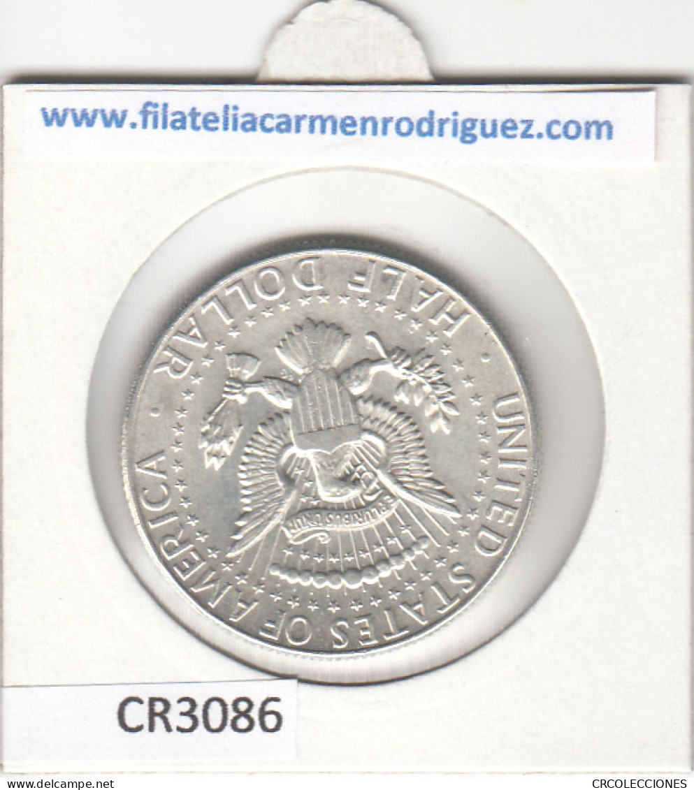 CR3086 MONEDA ESTADOS UNIDOS 1/2 DOLAR 1964 BC PLATA - Autres – Amérique