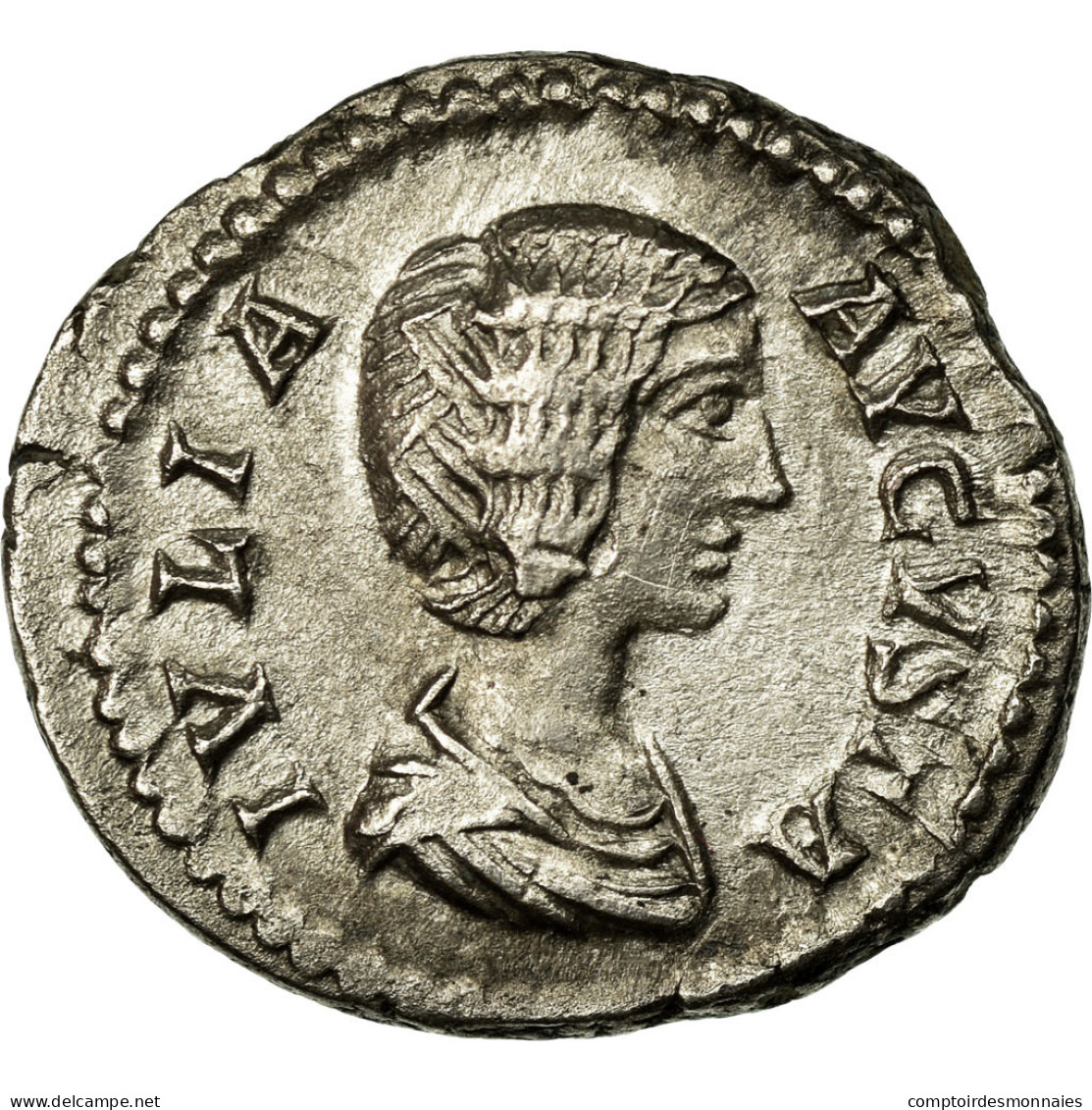 Julia Domna, Denier, 196-211, Rome, Argent, TTB+, RIC:559 - Die Severische Dynastie (193 / 235)