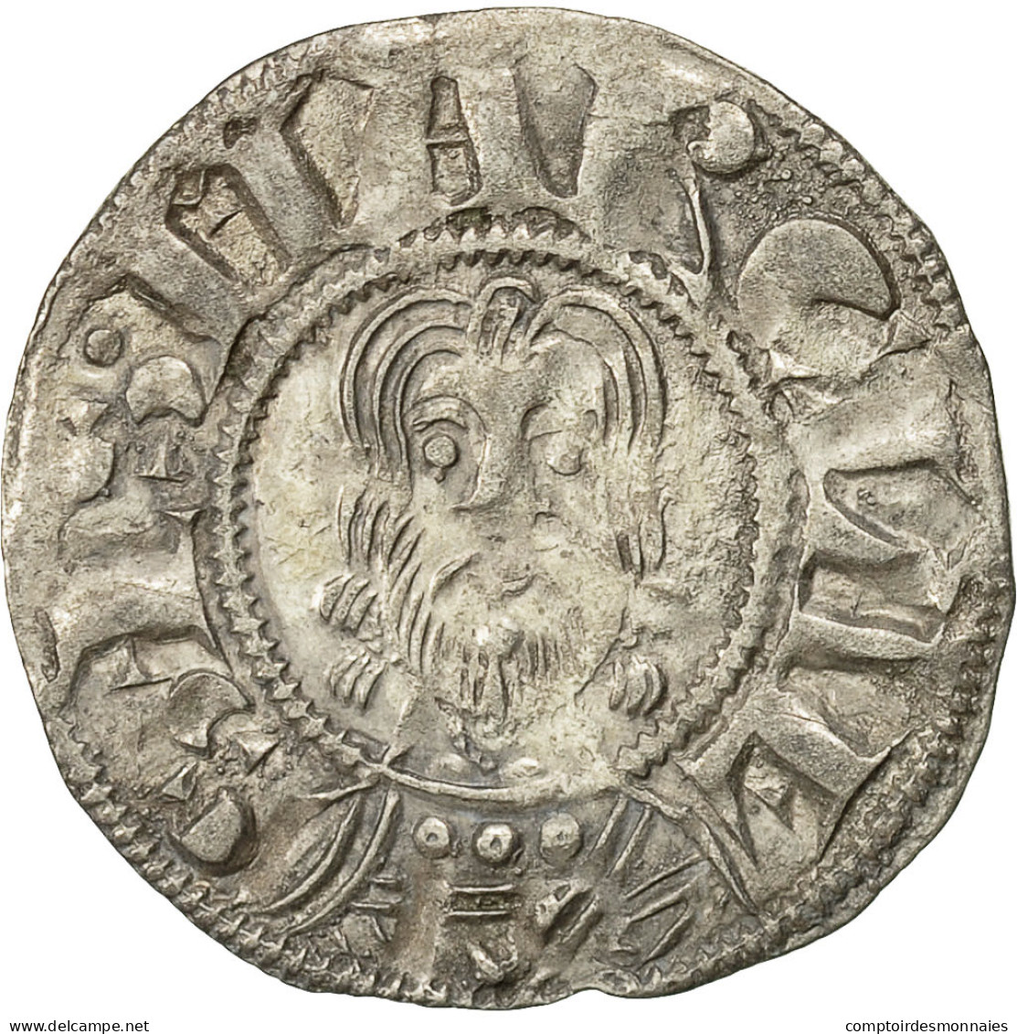 France, Denier Barbarin, 1106-1245, Abbaye De Saint-Martial, Argent, TTB+ - Sonstige & Ohne Zuordnung