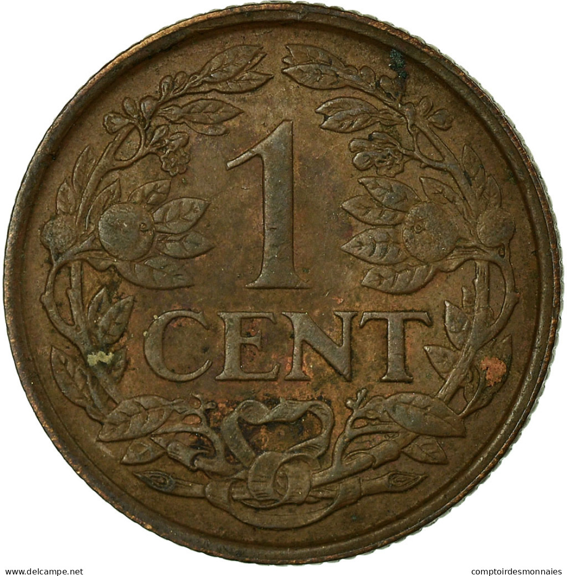Monnaie, Pays-Bas, Wilhelmina I, Cent, 1939, TB+, Bronze, KM:152 - 1 Cent