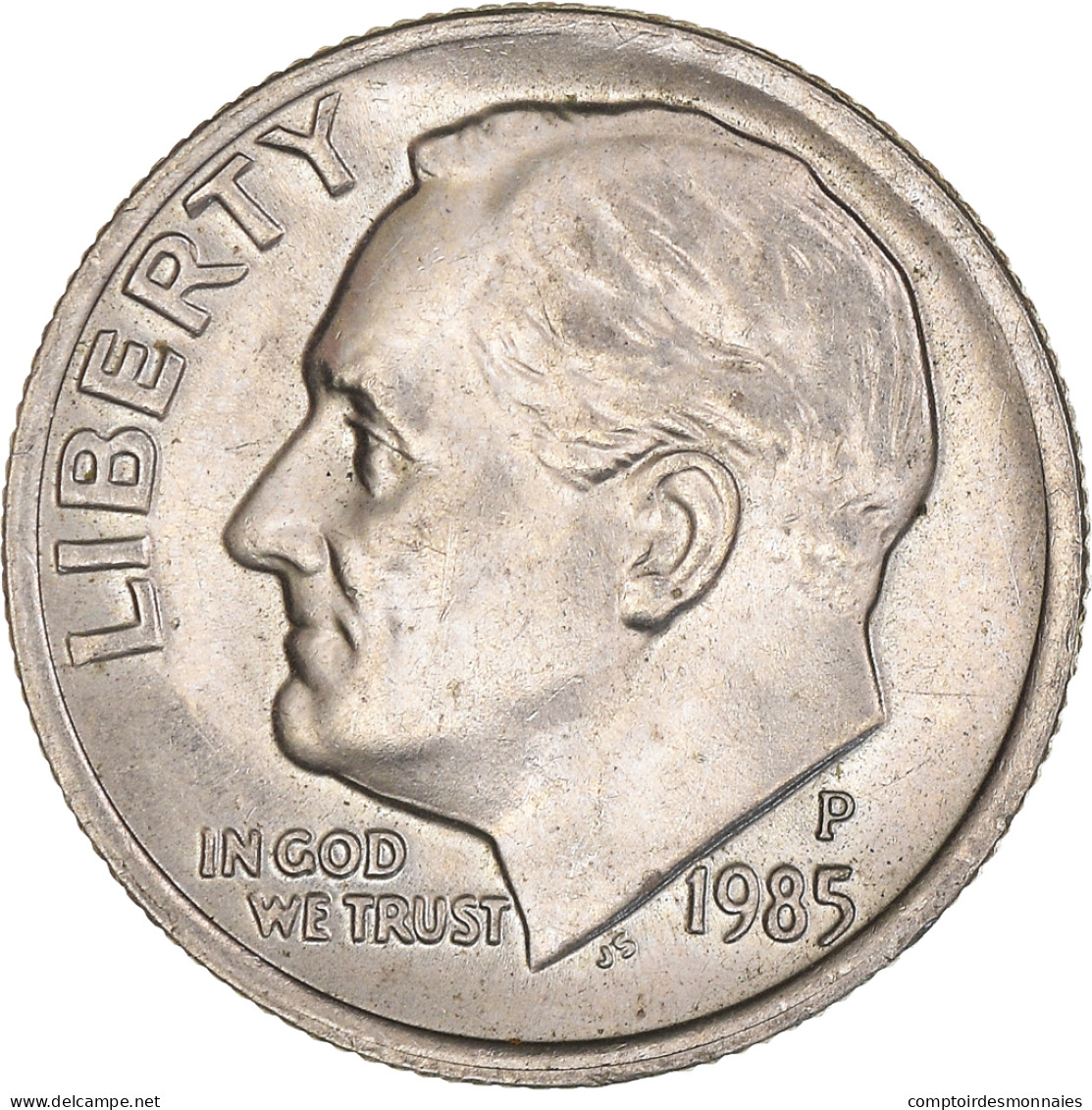 Monnaie, États-Unis, Roosevelt Dime, Dime, 1985, U.S. Mint, Philadelphie, SUP - 1946-...: Roosevelt