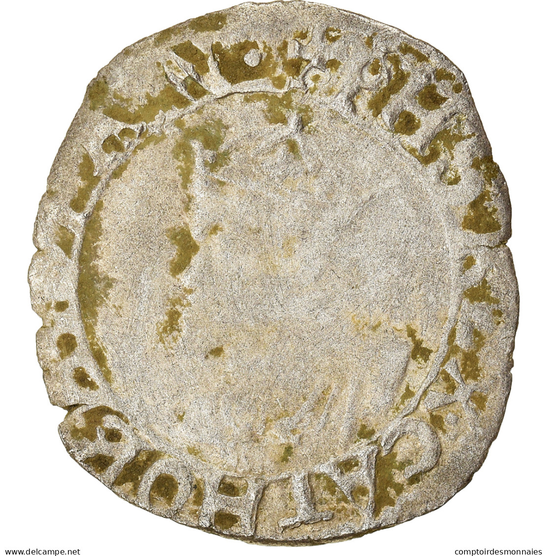 Monnaie, Espagne, Franche-Comté, Philippe II, Carolus, 1594, Dole, TB+, Billon - Sonstige & Ohne Zuordnung