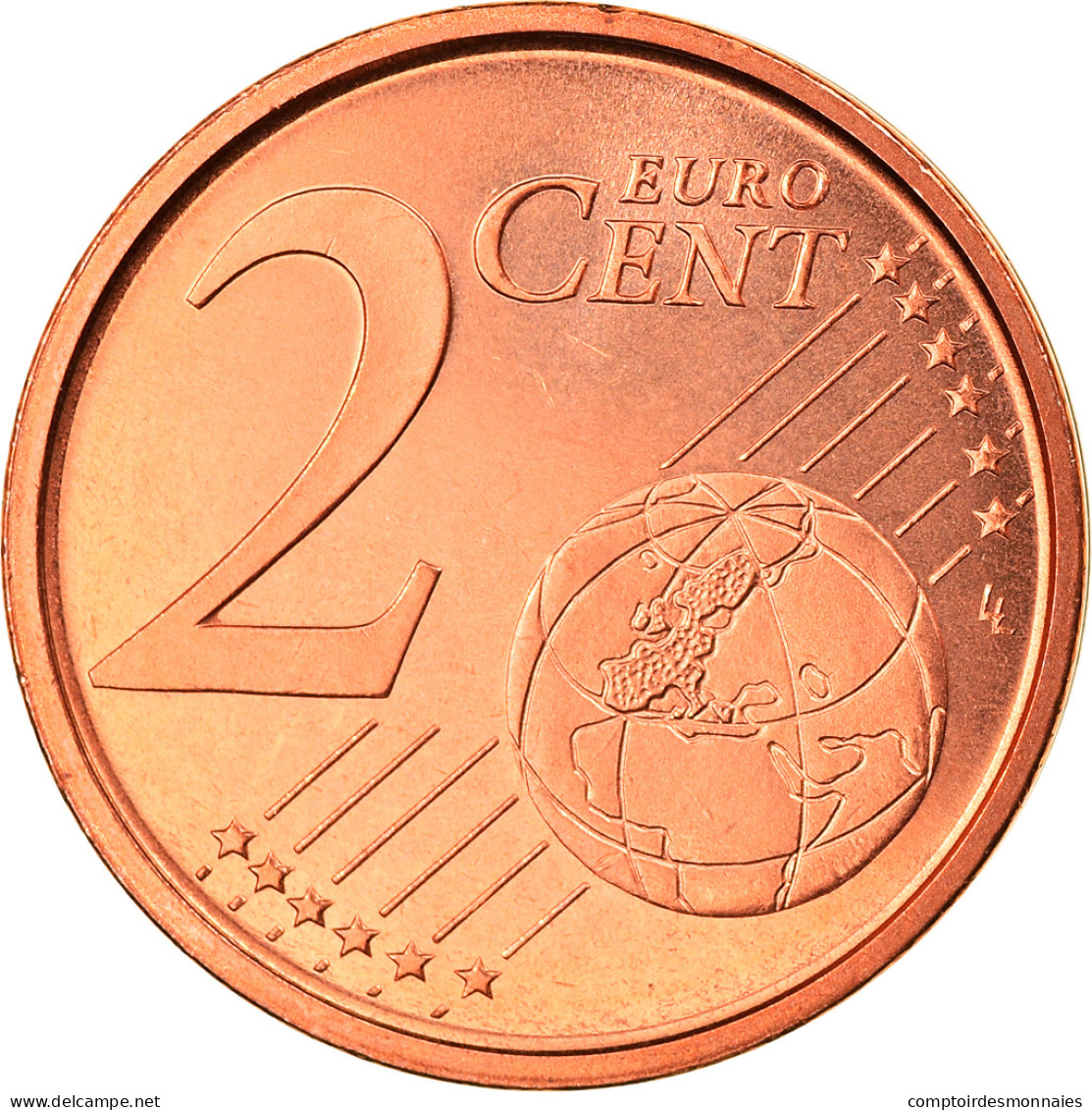 Espagne, 2 Euro Cent, 2004, Madrid, FDC, Copper Plated Steel, KM:1041 - Espagne