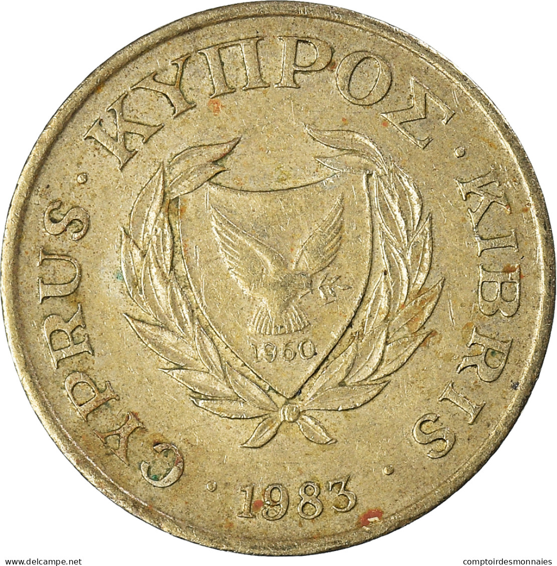 Monnaie, Chypre, 2 Cents, 1983 - Chypre