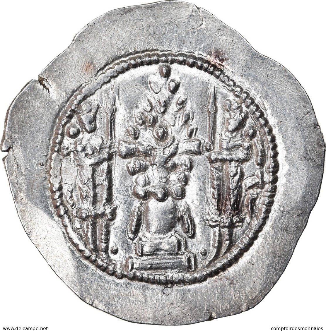 Monnaie, Royaume Sassanide, Varhran V, Drachme, 420-438, WH (Veh-Ardashir), TTB - Orientalische Münzen