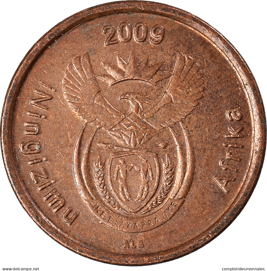 Monnaie, Afrique Du Sud, 5 Cents, 2009 - Zuid-Afrika