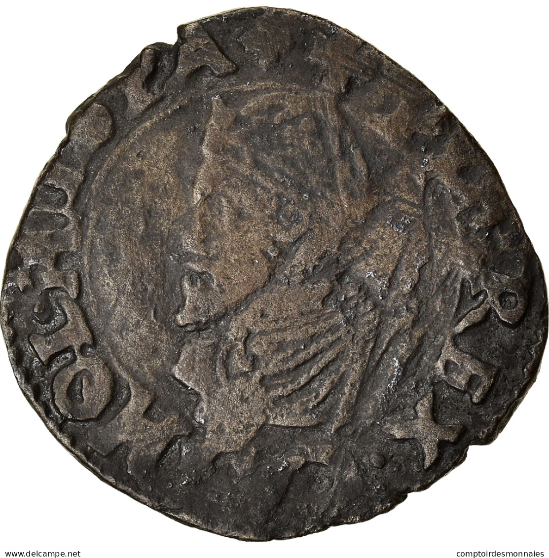 Monnaie, Espagne, Franche-Comté, Philippe II, Carolus, 1600, Dole, Rare, TB+ - Other & Unclassified