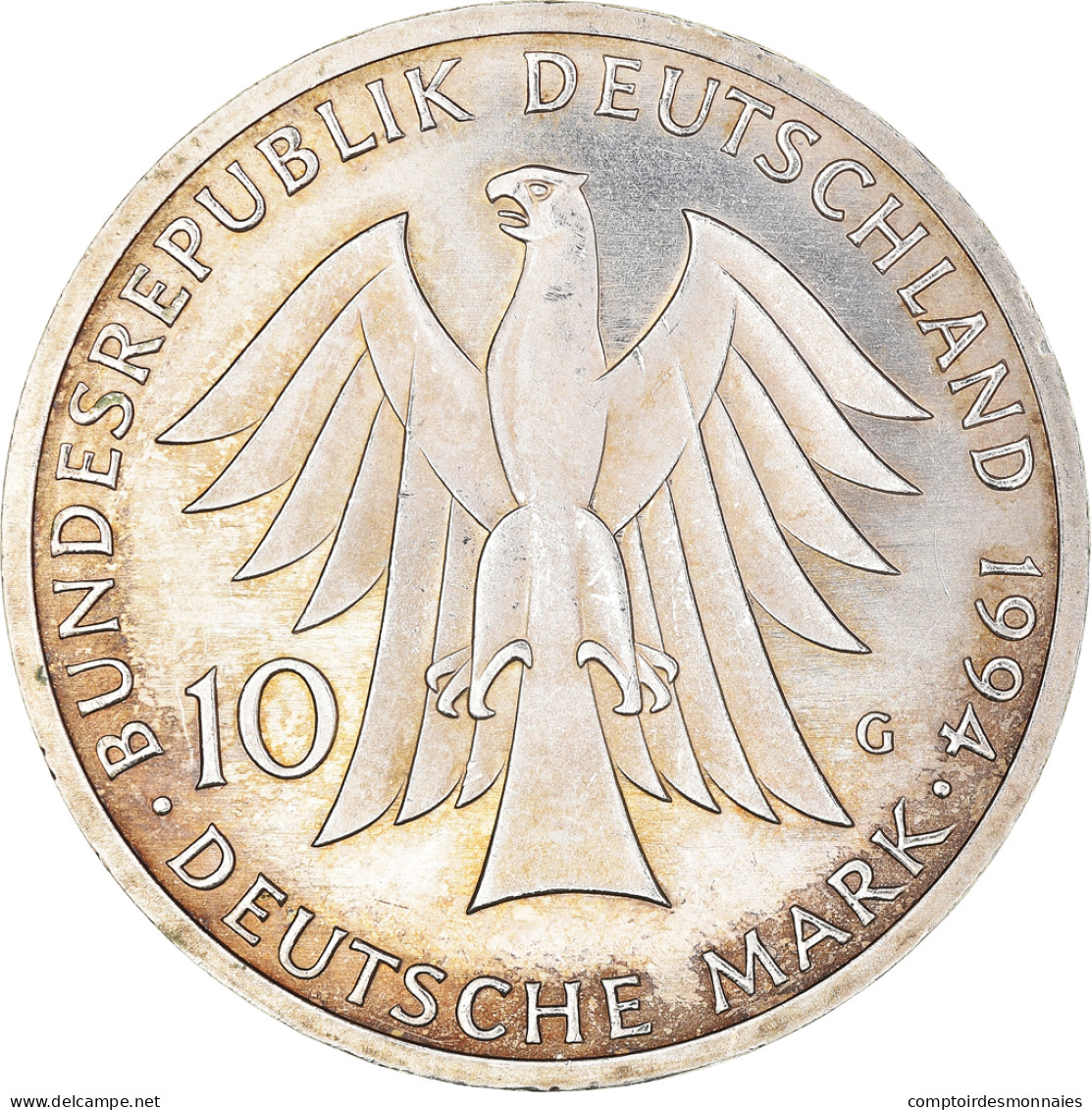 Monnaie, République Fédérale Allemande, 250th Birth Anniversary- Johann - Commémoratives