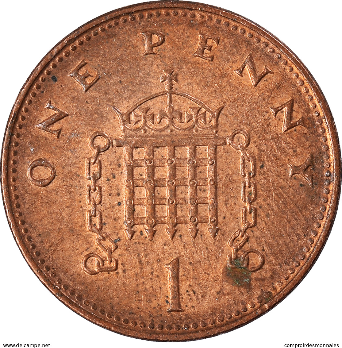 Monnaie, Grande-Bretagne, Penny, 1996 - 1 Penny & 1 New Penny