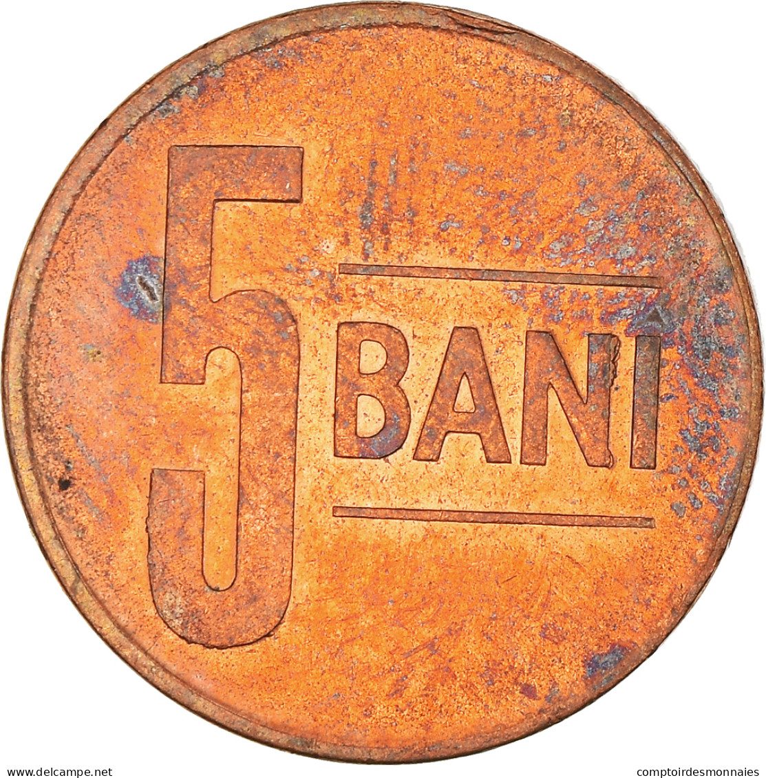 Monnaie, Roumanie, 5 Bani, 2014, Bucharest, TB+, Cuivre Plaqué Acier, KM:190 - Rumänien